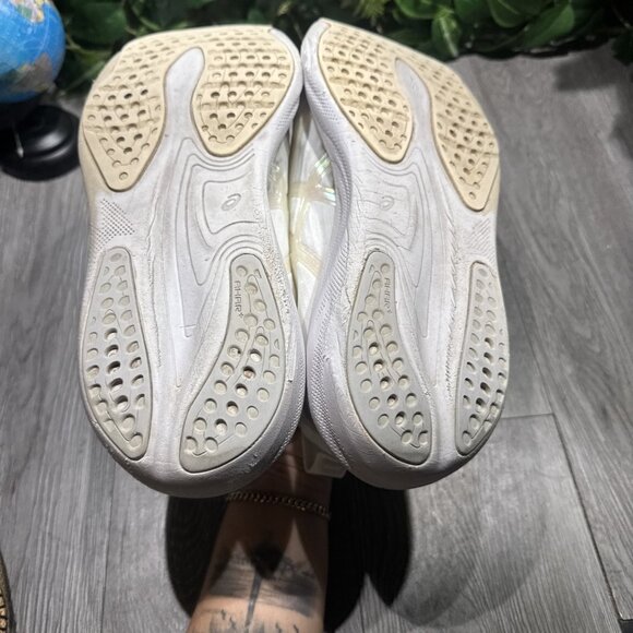 ASICS Gel Nimbus 25 (1012B626) Women's Size 10.5 Running Shoes White - Picture 7 of 11